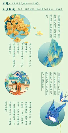 国潮节气插画《大寒》、《立春》、《雨水》——文物碰撞-古田路9号-品牌创意/版权保护平台