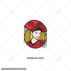 手绘小数民族姑娘,动漫卡通,设计素材,设计模板,汇图网www.huitu.com