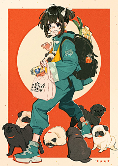 暴虎GV采集到插画