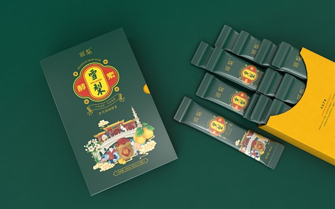 赵县雪梨酵素包装设计|瑞智博诚品牌设计