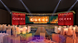 3D dinner Events Stand