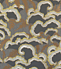 makelike (a shop) Lush Wallpaper : Dark Grey