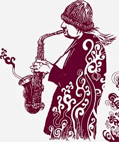 欧美风格怀旧插画高清素材 ai 其他人物 复古 女人 女性 怀旧 昔士风 欧美风格怀旧插画矢量 矢量人物 矢量图库 花纹 跳舞 音乐 免抠png 设计图片 免费下载