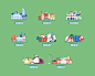 Italy map map Italy nutella illustrated map Illustration Map