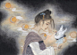 警露青冥外，冲天食息间_柏大墉__插画师作品_涂鸦王国gracg.com