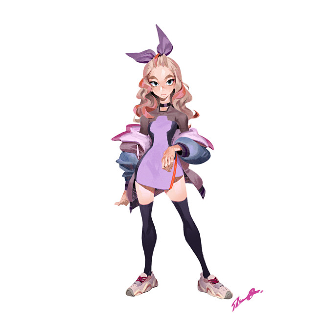 original character -.