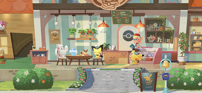 宝可梦咖啡厅 Pokemon Café ...