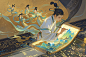 “只此青绿，起舞弄清影，何似千里江山图” - 小红书