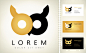 猫头鹰 logo 矢量图照片