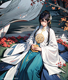 小花儿阳光照采集到人物插画参考