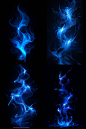 xusien_blue_smoke_abstract_design_on_black_background_stockfoto_c0c64fdf-aa5a-422c-b184-4497747b0658