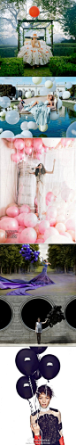 婚礼素材收集者：#气球# 各种你想象不到的气球照片 (@婚礼素材收集者 汇聚婚礼相关的一切)