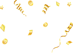 漂浮 彩带 装饰元素免抠png图片壁纸