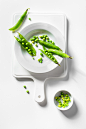 FOOD: Green Peas : Editorial food photography.