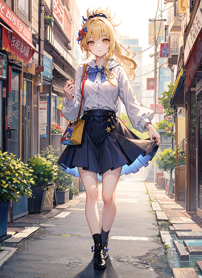 #原神 宵宫！Yoimiya - 望霙的插画