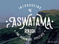 Aswatama RoughUI设计作品手写字体首页素材资源模板下载