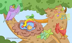 幼儿绘本教材插画6