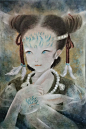 山海經-玉兔：妖精為月中玉兔，陰中之陽，水中之金，《坎》卦是也。《上清境內音經》：“日示赤雞，月示白兔。