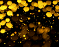 Gold Bokeh Overlay by Walllow_27