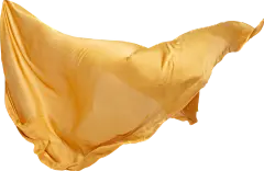 金色丝绸png