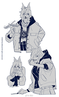 _野狼君_采集到furry