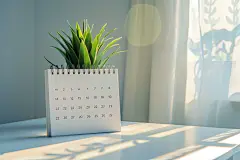 美观台历样机图片摄影图