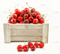 樱桃,饮食,水平画幅,素食,水果,无人,小吃,甜点心,红色,摄影