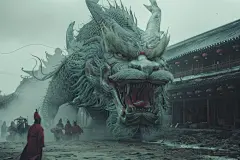 麒麟创作动物模型图片