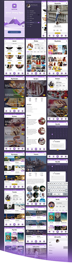 biuac采集到App