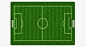 3d soccer field model