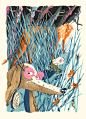 Scavenger Hunt in Mundu Onak : Illustrations for a children's book "Scavenger Hunt in Mundu Onak" By Eva Susso and Madi Susso. Bonnier Carlsen Publishing house, Stockholm, Sweden