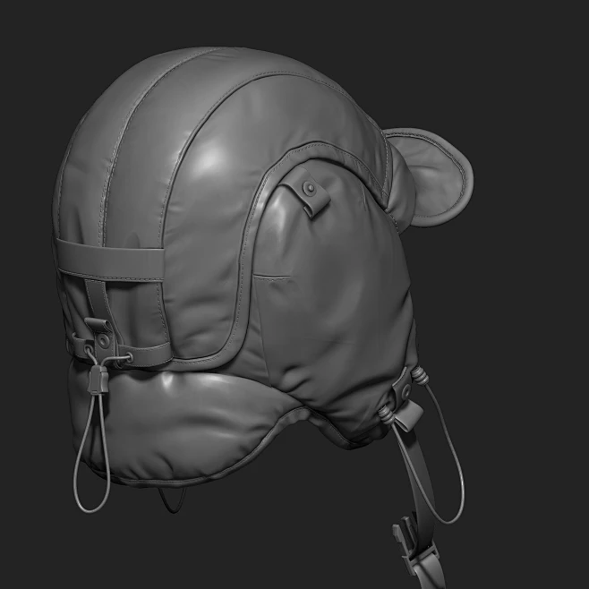 3D realistic hat based on Hamcus-花瓣网