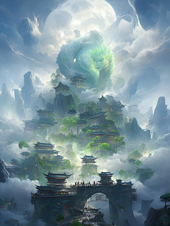 Z星空之下采集到AI数字艺术