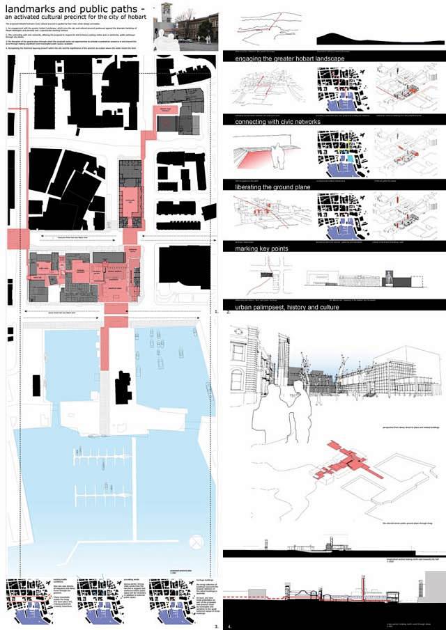 建筑设计优秀排版50例（选自外国城市设计...