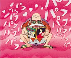 鸟山明 龙珠 动画截图 高清壁纸03: 龟仙人 - 小红书