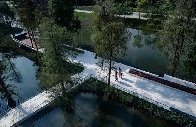 顺德华润置地广场代建公园 景观设计 / ...