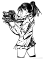 Asuka在画画的照片 - 微相册