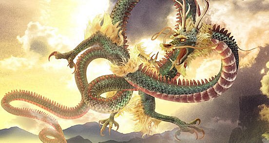 中国龙插画作品欣赏