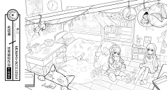 星醉了采集到线稿完稿