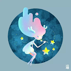 何雨晴111采集到小插画