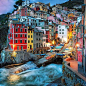 意大利 cinque terre 五渔村 一个面朝大海的美好小镇。ins：iddentravels