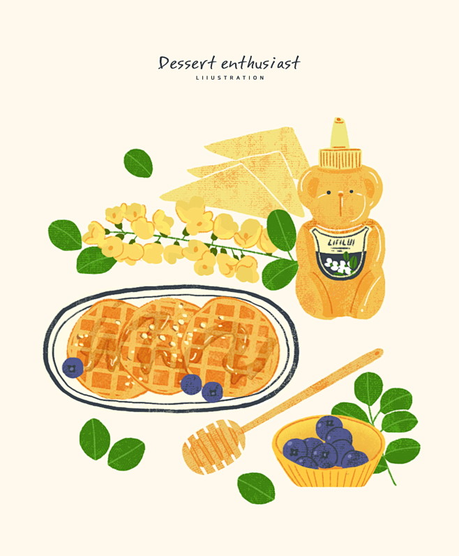 餐饮美食插画