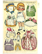 Dolly Dingels cousing Gladys Gives A Fancy-Dress Party by Grace G. Drayton-Dolly Dingle Paper Dolls