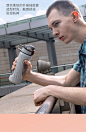 英国Vanow玻璃杯大容量运动茶杯吸管水杯子男女便携健身防摔水壶-tmall.com天猫