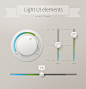 Light UI Controls - 365psd