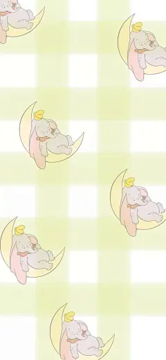 碎花壁纸——小飞象