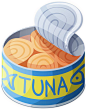 吞拿鱼罐头， Canned tuna fish