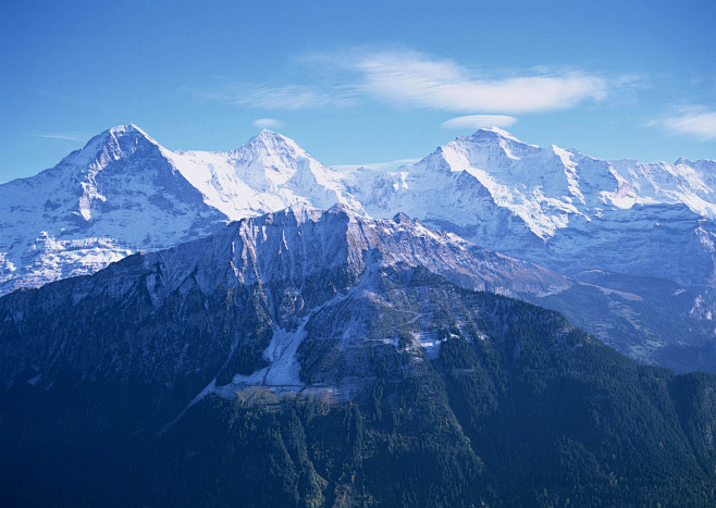 壮严的雪山美丽风光44757_山水风景_...