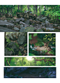 Environments on every panels.featuring Lorenzo Lanfranconi