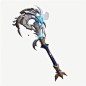 11003-3757550384-game icon,((White metal)),(Sci-fi style),_Mage's weapon_official art,well structured,high-definition,game project icon (white ba